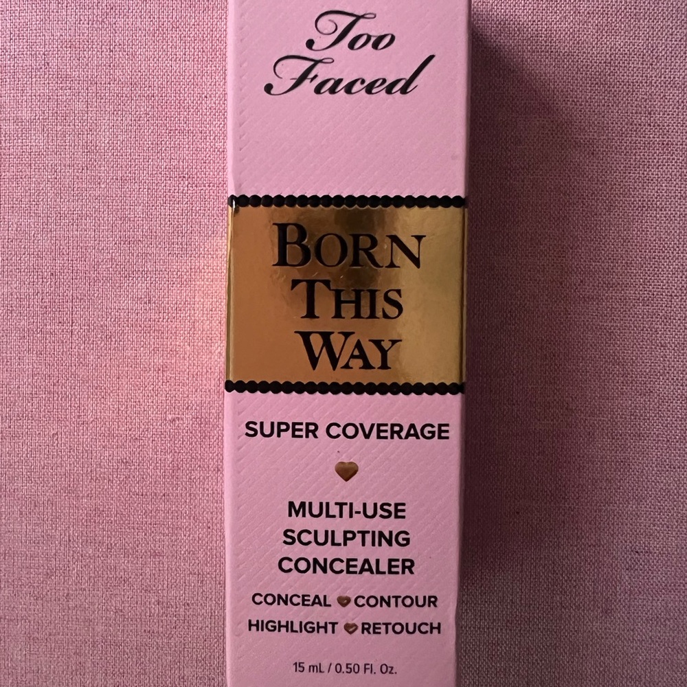 Too Faced “born this way” super coverage concealer